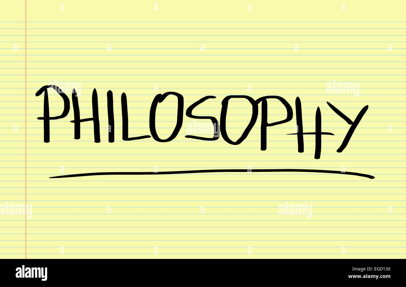 Philosophie Concept Banque D'Images