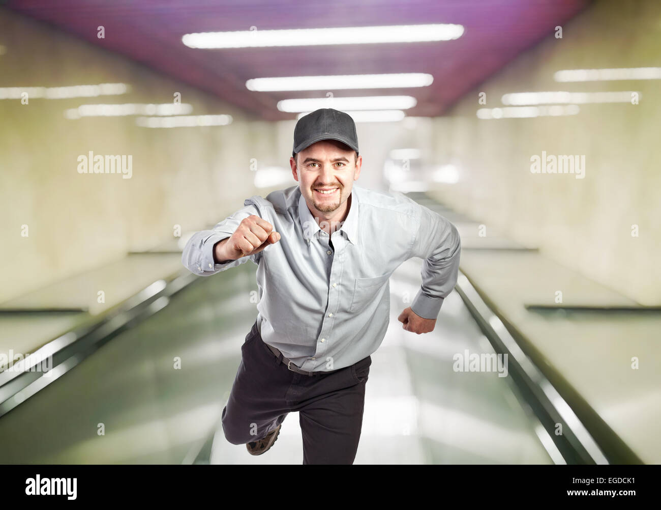 L'exécution de travailleurs manuels et l'arrière-plan d'indexation Banque D'Images