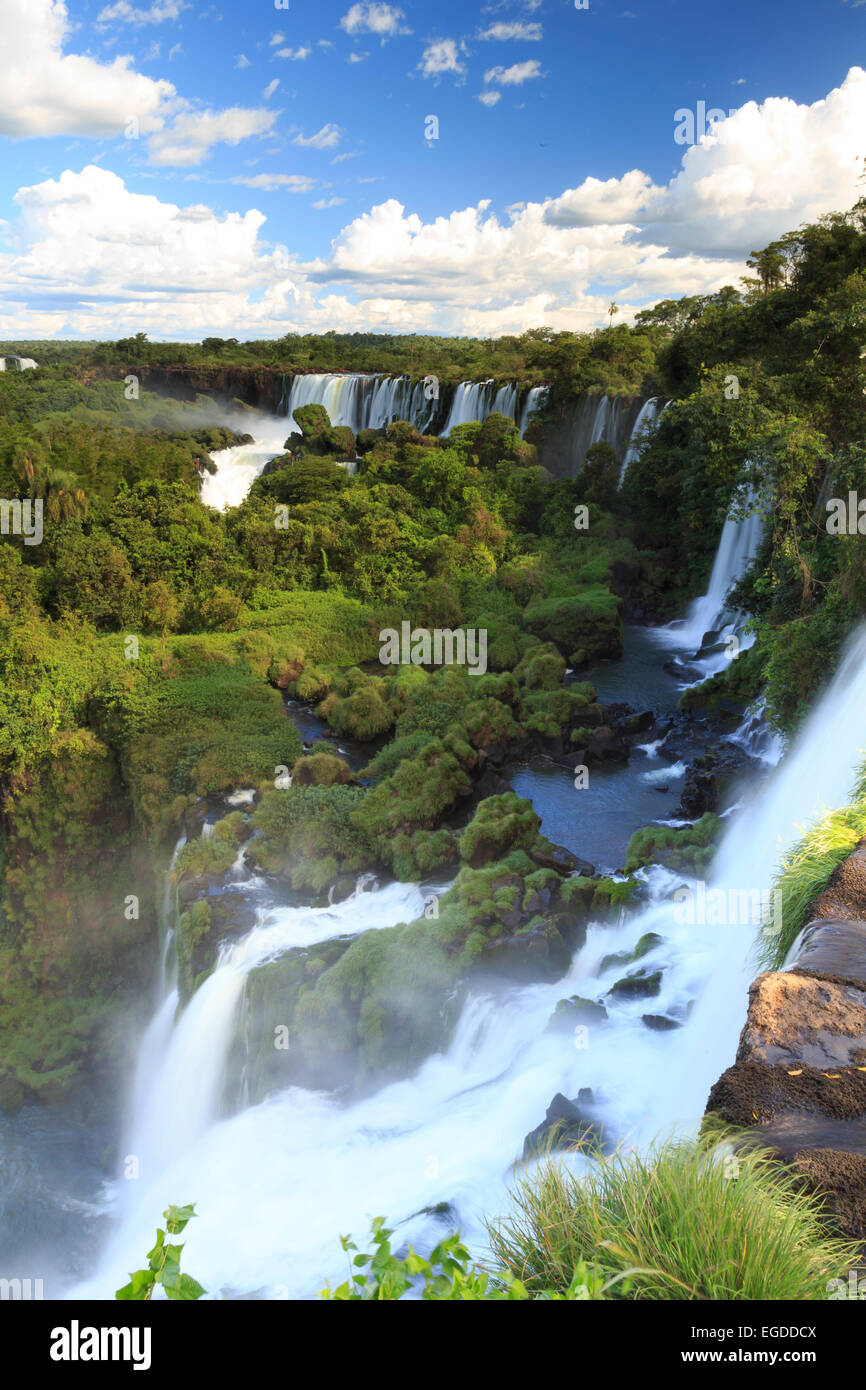 L'Argentine, Iguazu Falls National Park, (UNESCO Site) Banque D'Images