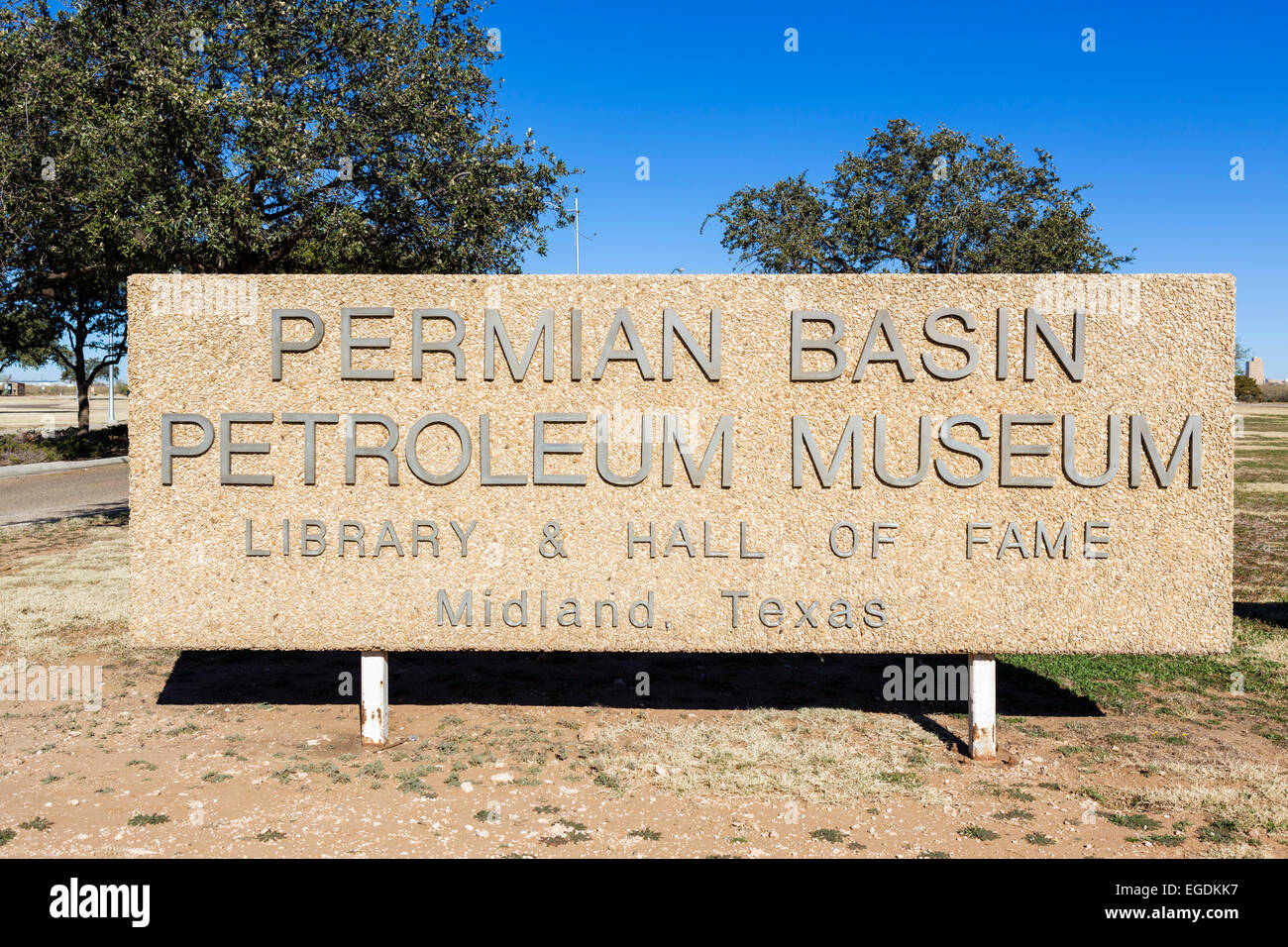 Le Musée du pétrole du bassin permien, Midland, Texas, États-Unis Banque D'Images