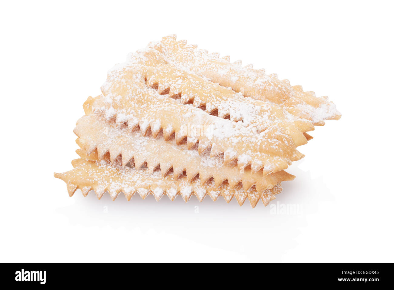 Chiacchiere italien, pâtisserie de carnaval Banque D'Images