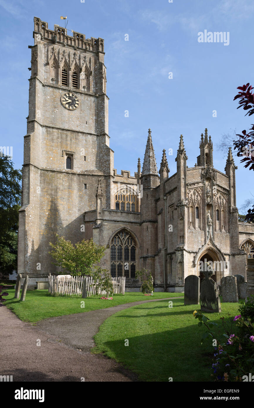 Saint Pierre et Saint Paul church, Northleach, Cotswolds, Gloucestershire, Angleterre, Royaume-Uni, Europe Banque D'Images