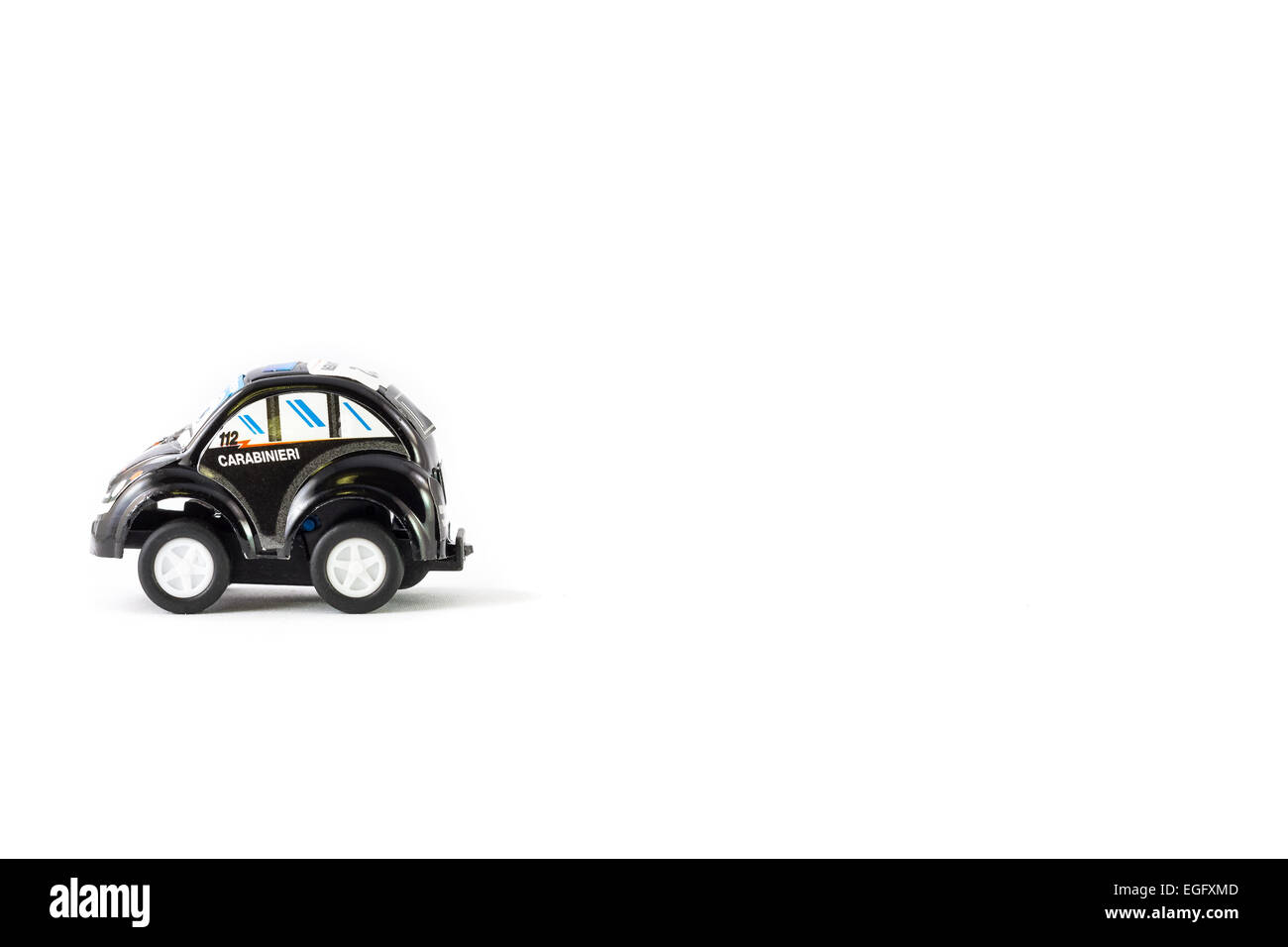 Les carabiniers petite voiture. La police italienne l'armée . Banque D'Images