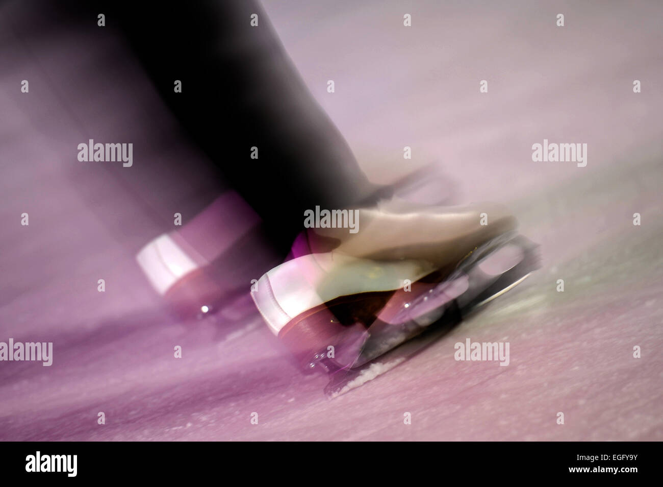 Obtenez vos patins sur Banque D'Images