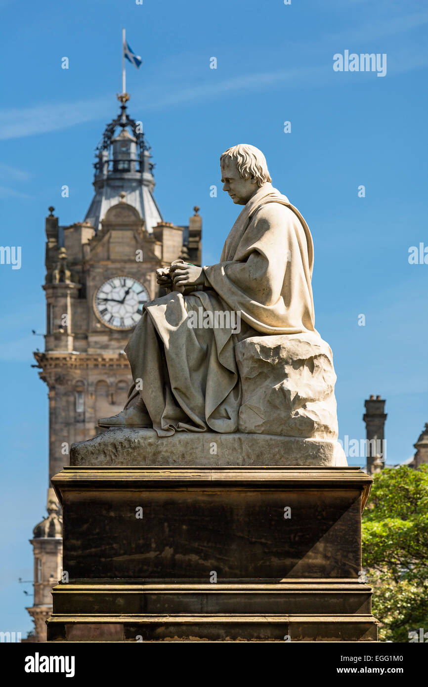 L'Écosse, Édimbourg, Walter Scott Monument en Ecosse Banque D'Images