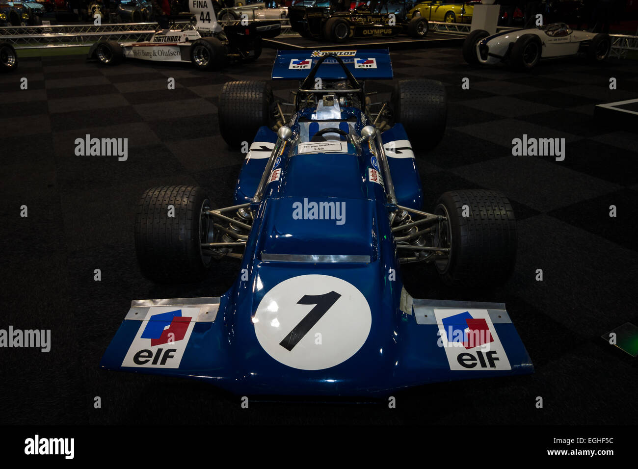 Voiture Formule 1 mars 701, conçus par Robin herd, 1970 Banque D'Images