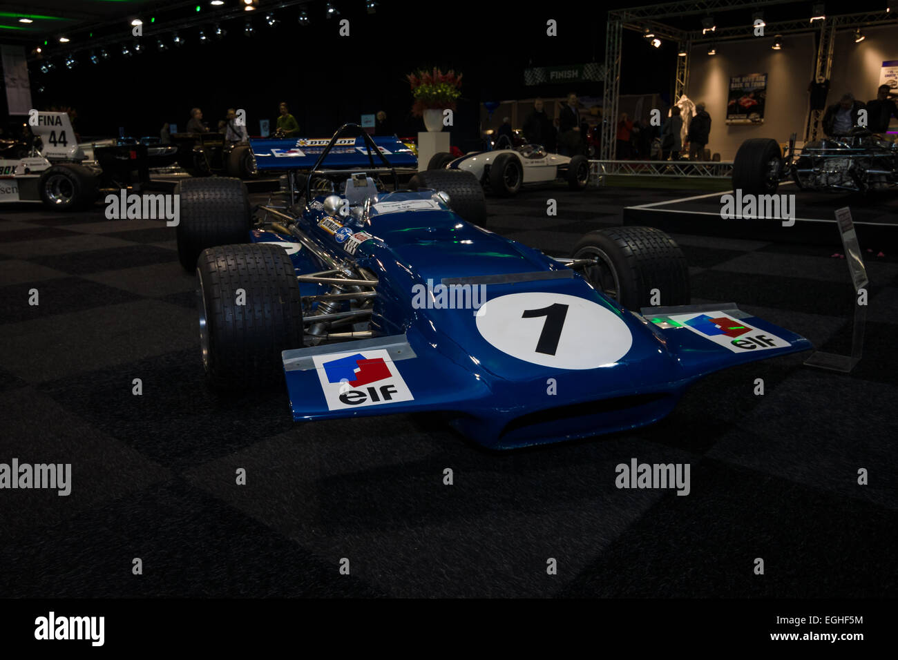 Voiture Formule 1 mars 701, conçus par Robin herd, 1970 Banque D'Images