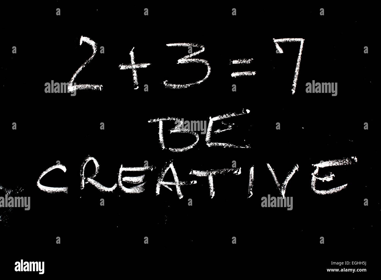 Creative concept mathématique de succès et d'augmenter Banque D'Images