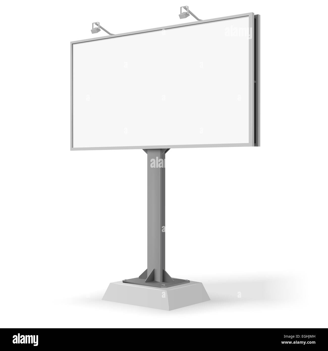 Avant de panneau-réclame Banque D'Images