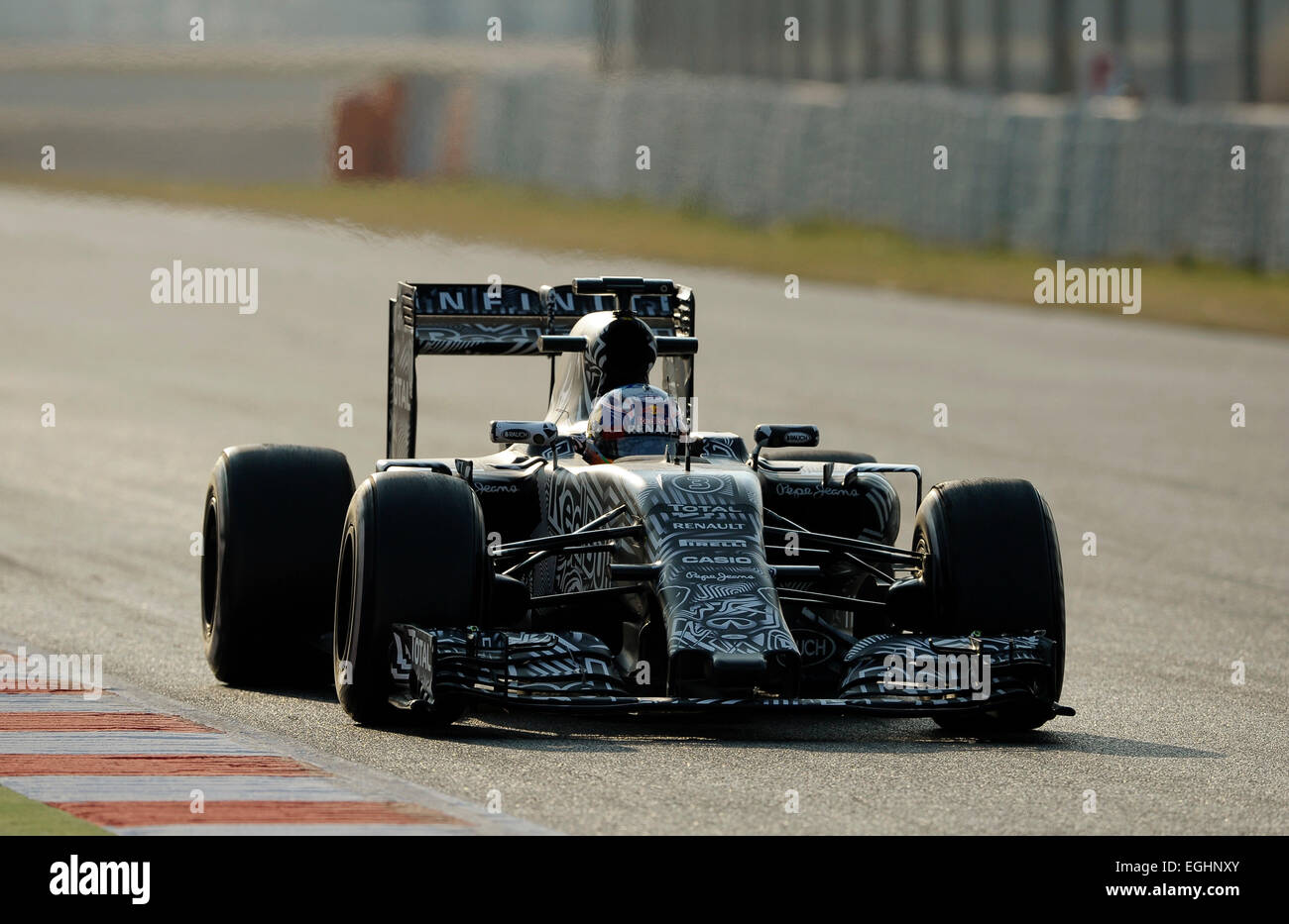 Circuit de Montmelo près de Barcelone, Espagne 19.-22,2.15, Tests de Formule 1 - Daniel Ricciardo (AUS), Red Bull RB11 Banque D'Images