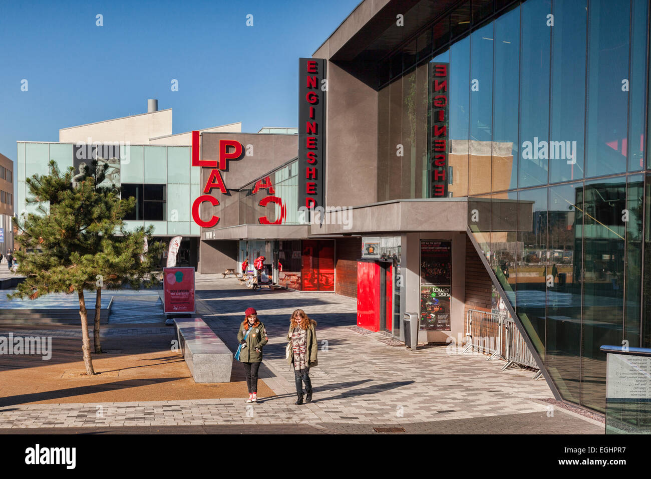 Le PAJ, ou Lincoln Performing Arts Centre, l'Université Lincoln, Lincolnshire, Angleterre, Royaume-Uni. Banque D'Images
