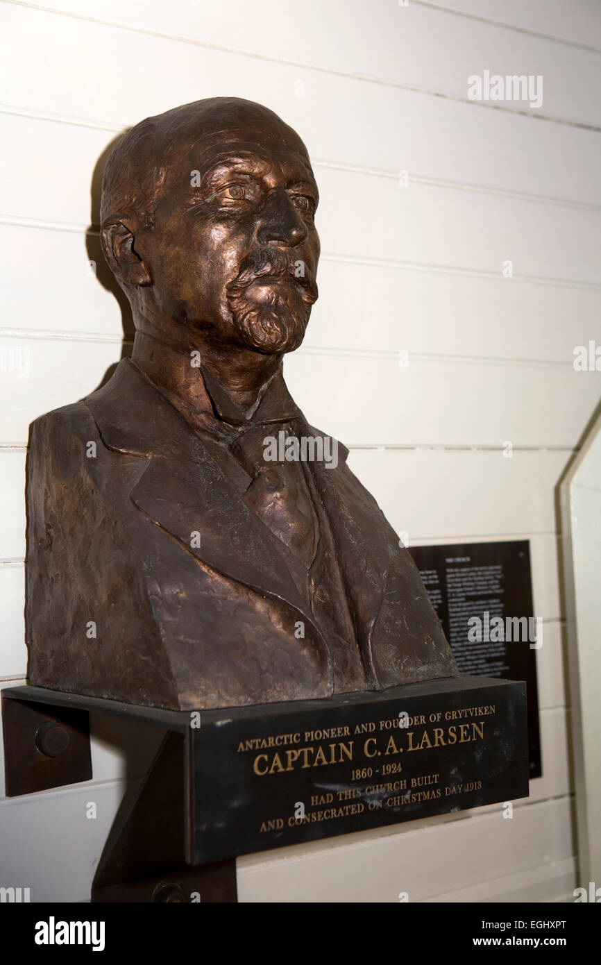 La du Sud, Grytviken, ancien baleinier norvégien, l'intérieur