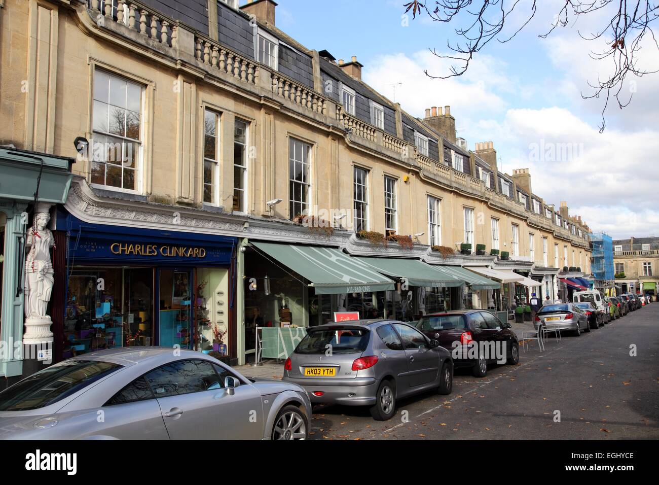 Shopping à Montpellier, Cheltenham Banque D'Images