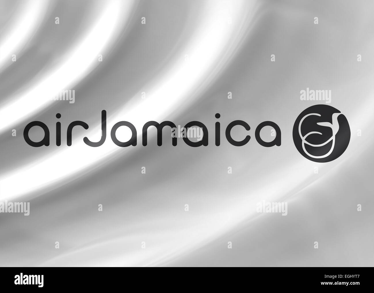 Air Jamaica icône logo emblème drapeau symbole Banque D'Images