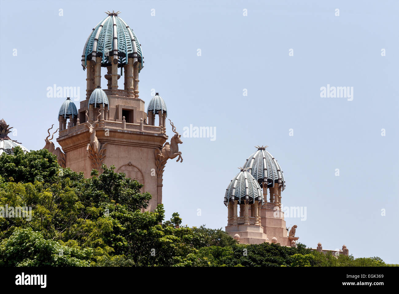 Sun City, Le Palace de Lost City, Luxury Resort en Afrique du Sud Banque D'Images