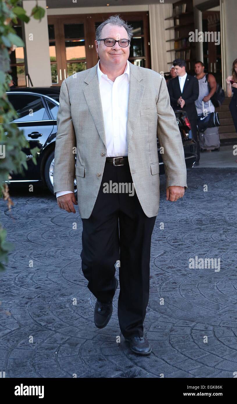 British Academy of Film and Television Arts (BAFTA) Los Angeles PLAT Plateau présenté par la BBC et la Jaguar a SLS Hotel - l'extérieur des arrivées avec : Kevin Dunn Où : Los Angeles, California, United States Quand : 23 août 2014 Banque D'Images