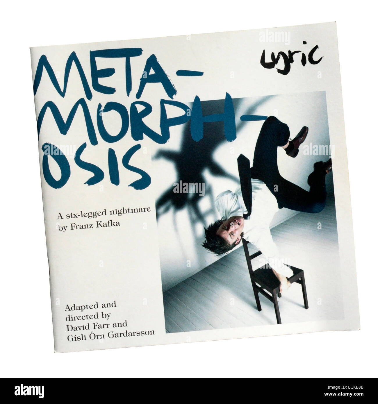 Le programme de 2006, la production de la métamorphose d'après le roman de Franz Kafka, au Lyric Hammersmith. Banque D'Images