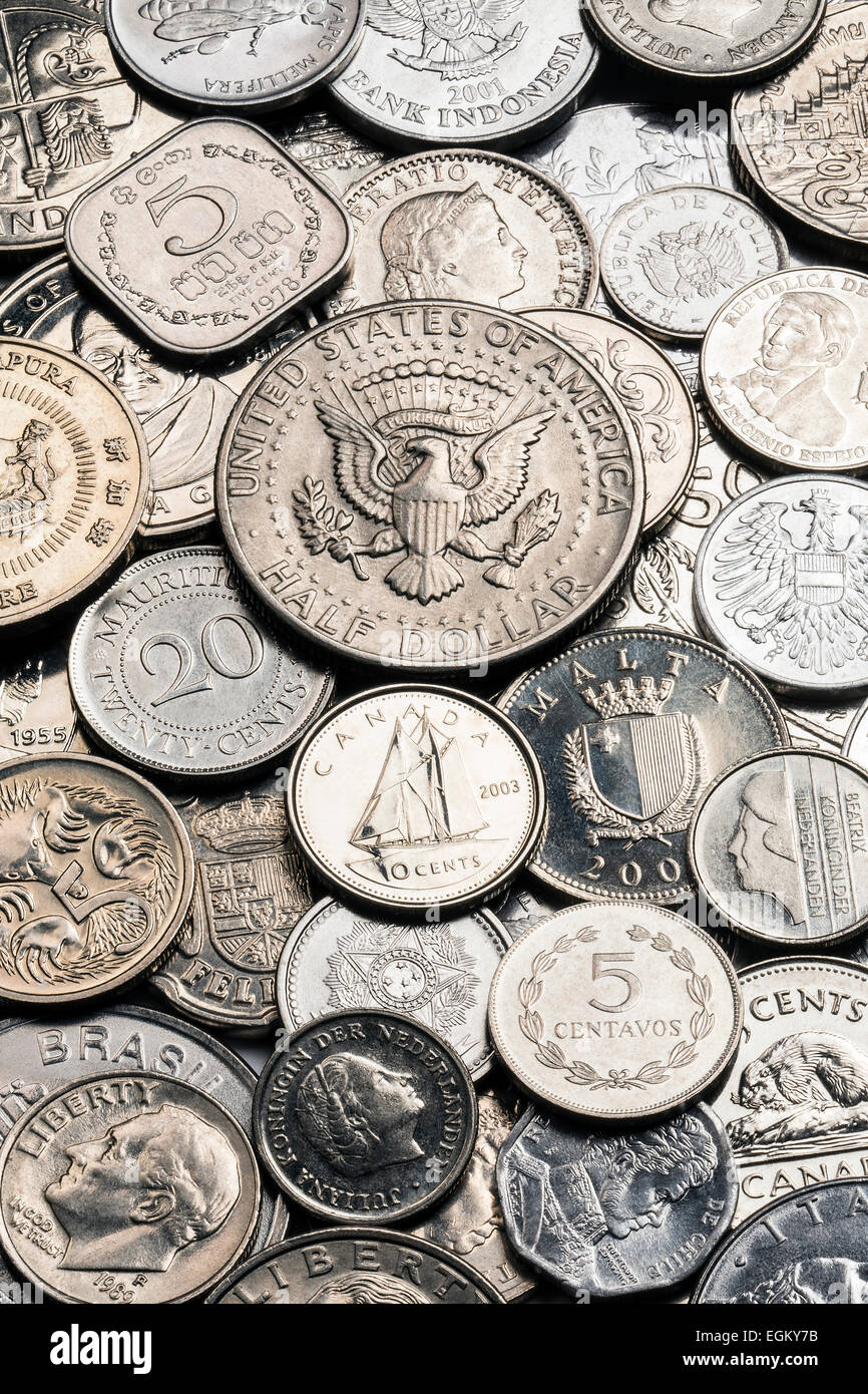 Lot De 20 Pièces Européennes Différentes – XXe Siècle – Sans Euros, Sans Répétitions – Idéal Collection, éducation, Investissement