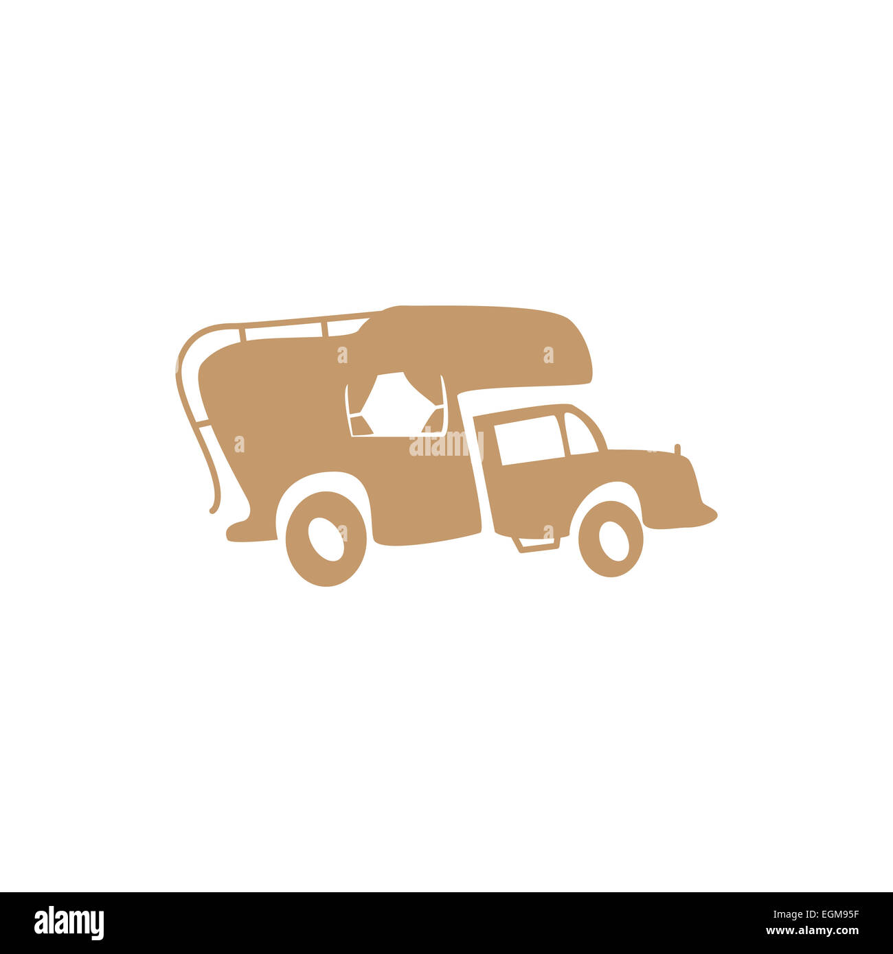 Véhicule récréatif Banque D'Images