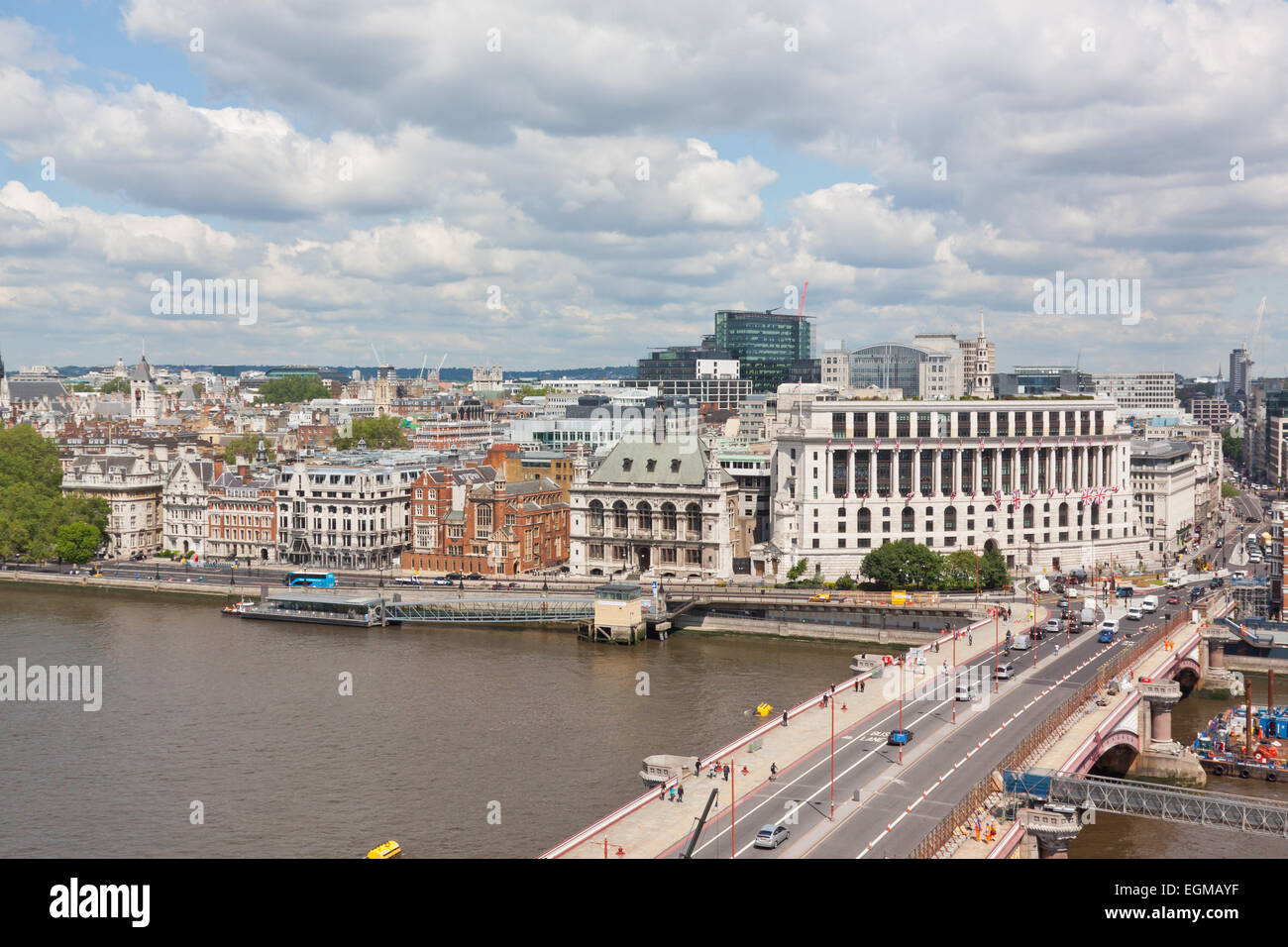 London Blackfriars, Londres, Angleterre Banque D'Images