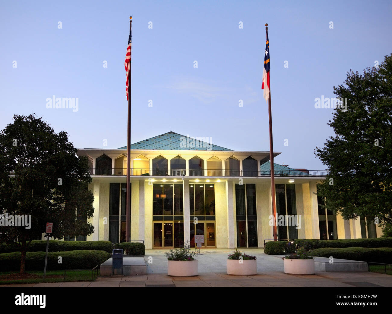 Caroline du Palais législatif, Raleigh, NC Banque D'Images