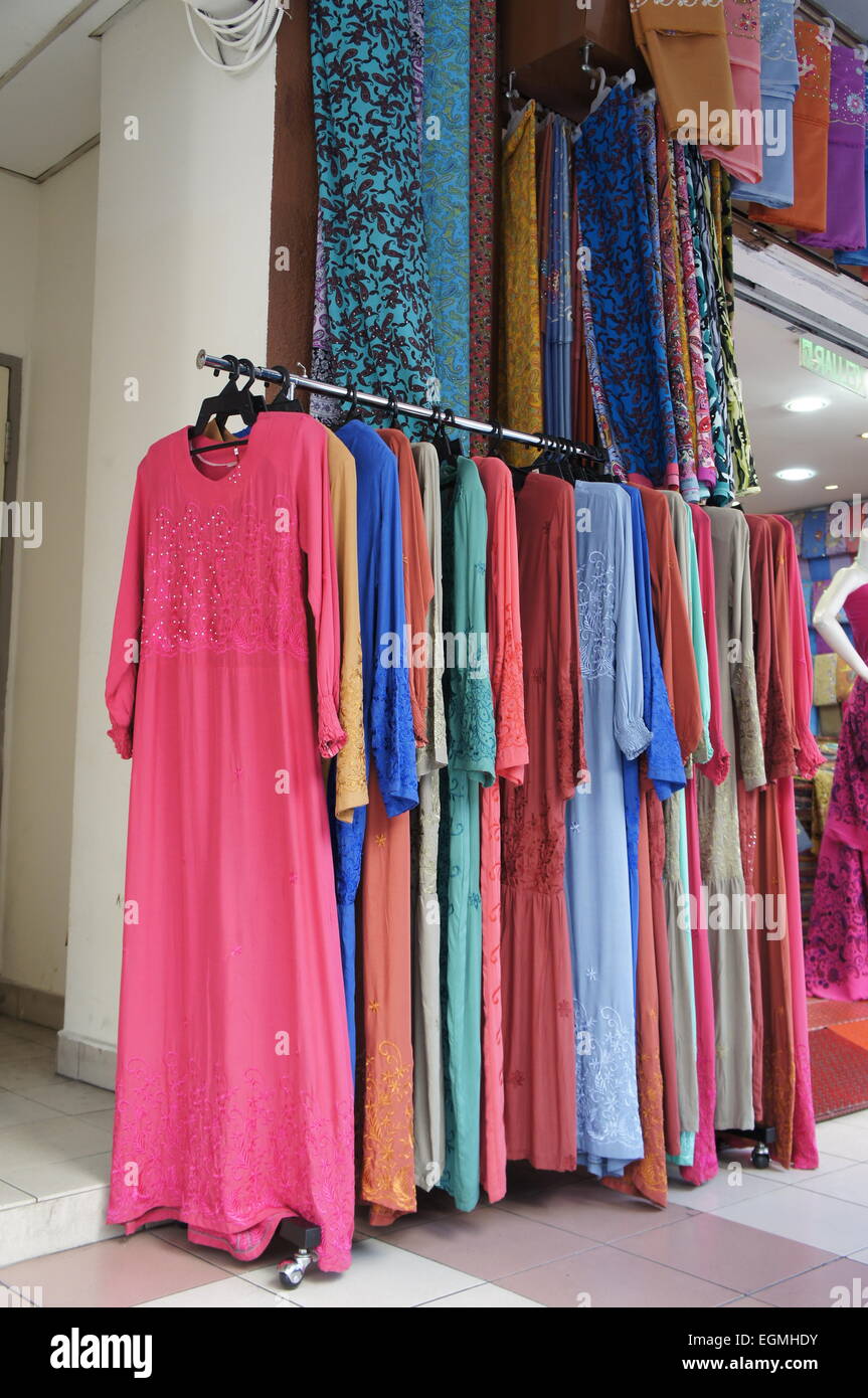 Robes traditionnels malais Banque D'Images