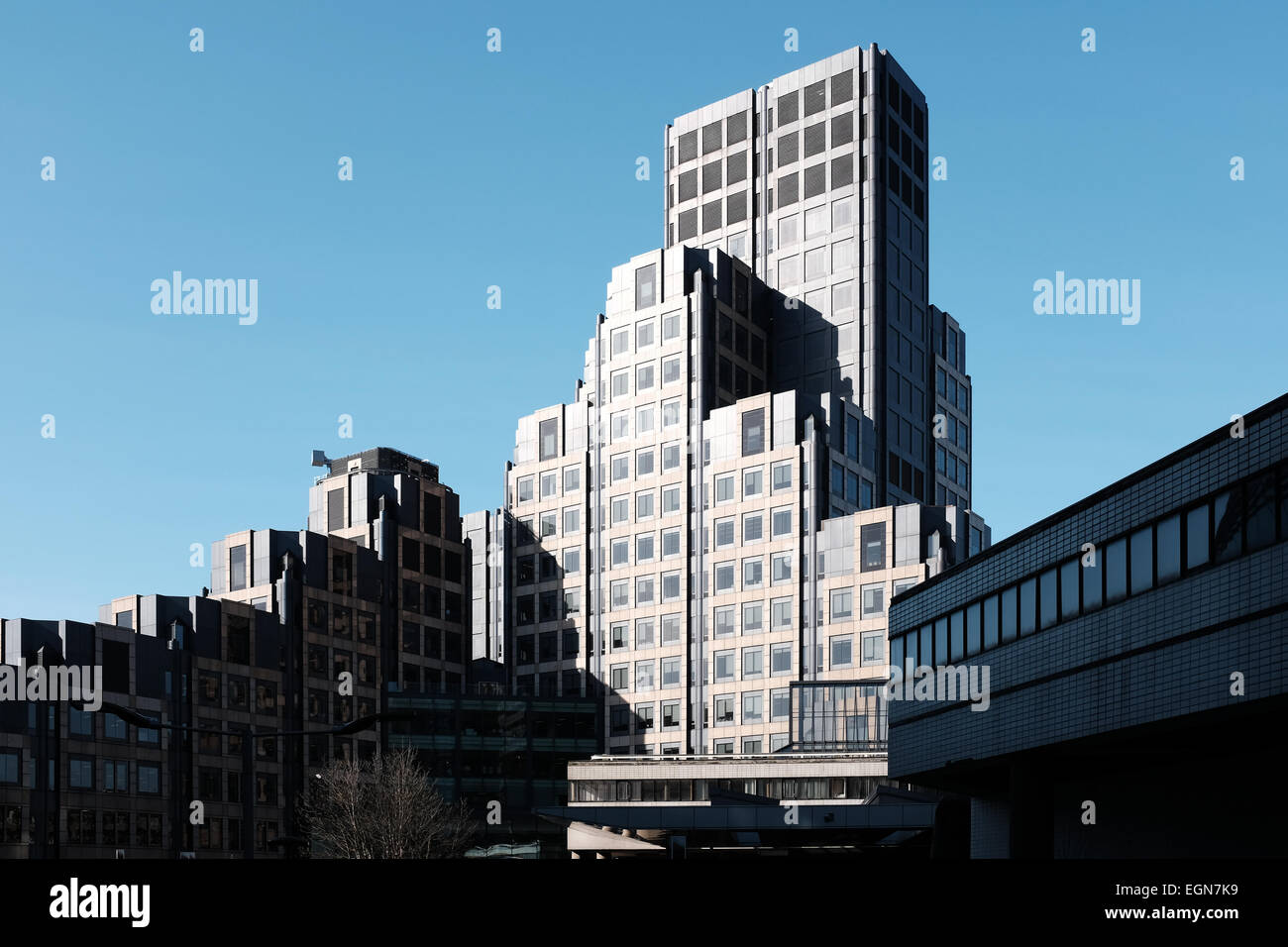 Le Barbican Centre de Londres. Banque D'Images