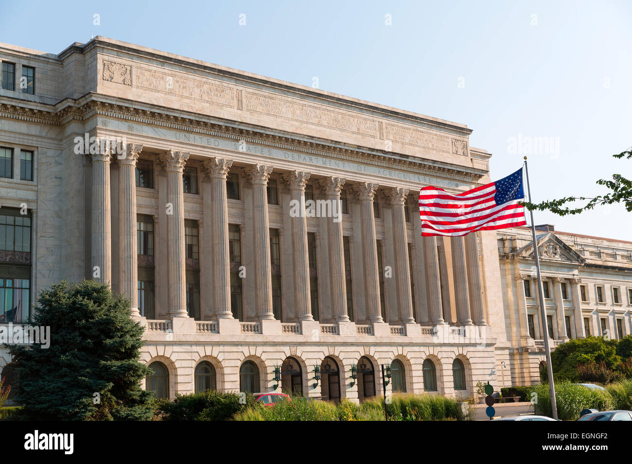 Ministère de l'Agriculture des États-Unis Washington DC USA Banque D'Images