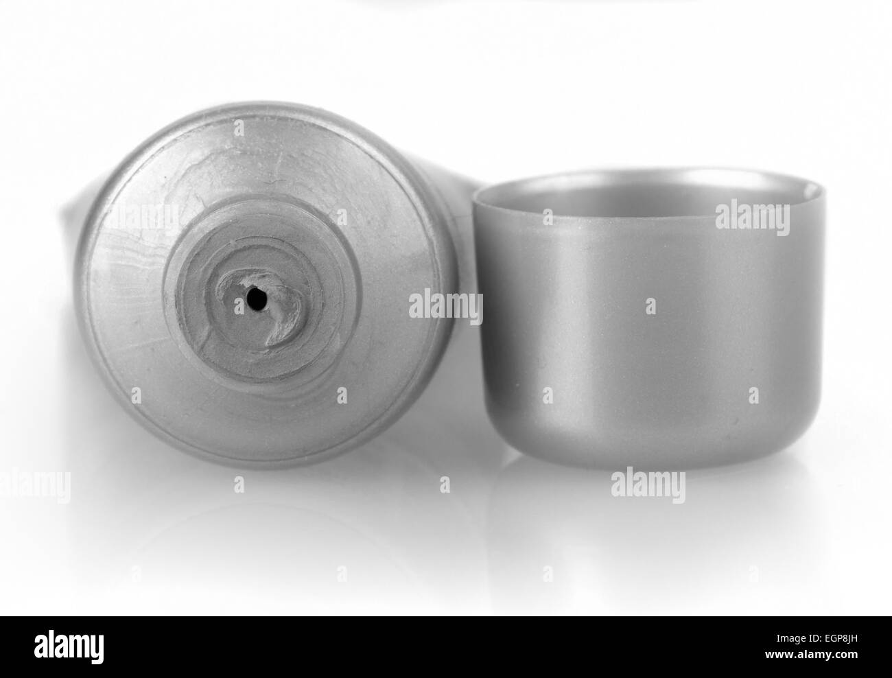 Crème tube isolé sur fond blanc Banque D'Images