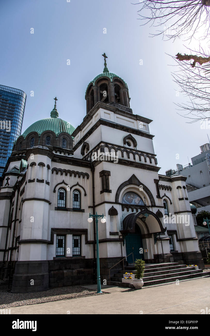 Holy Resurrection Cathedral à Tokyo,Chiyoda-Ku Tokyo,Japon, Banque D'Images