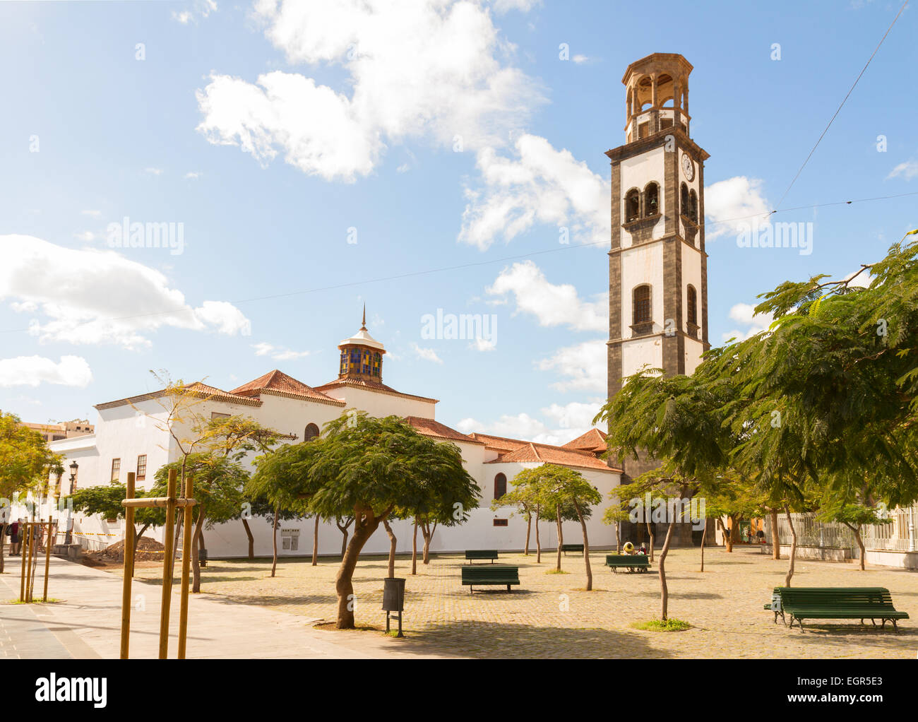 Église Cathédrale de Santa Cruz de Tenerife, Espagne Banque D'Images