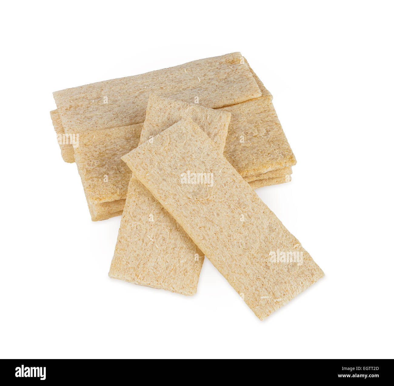Feuilles de farro isolé sur fond blanc. Banque D'Images