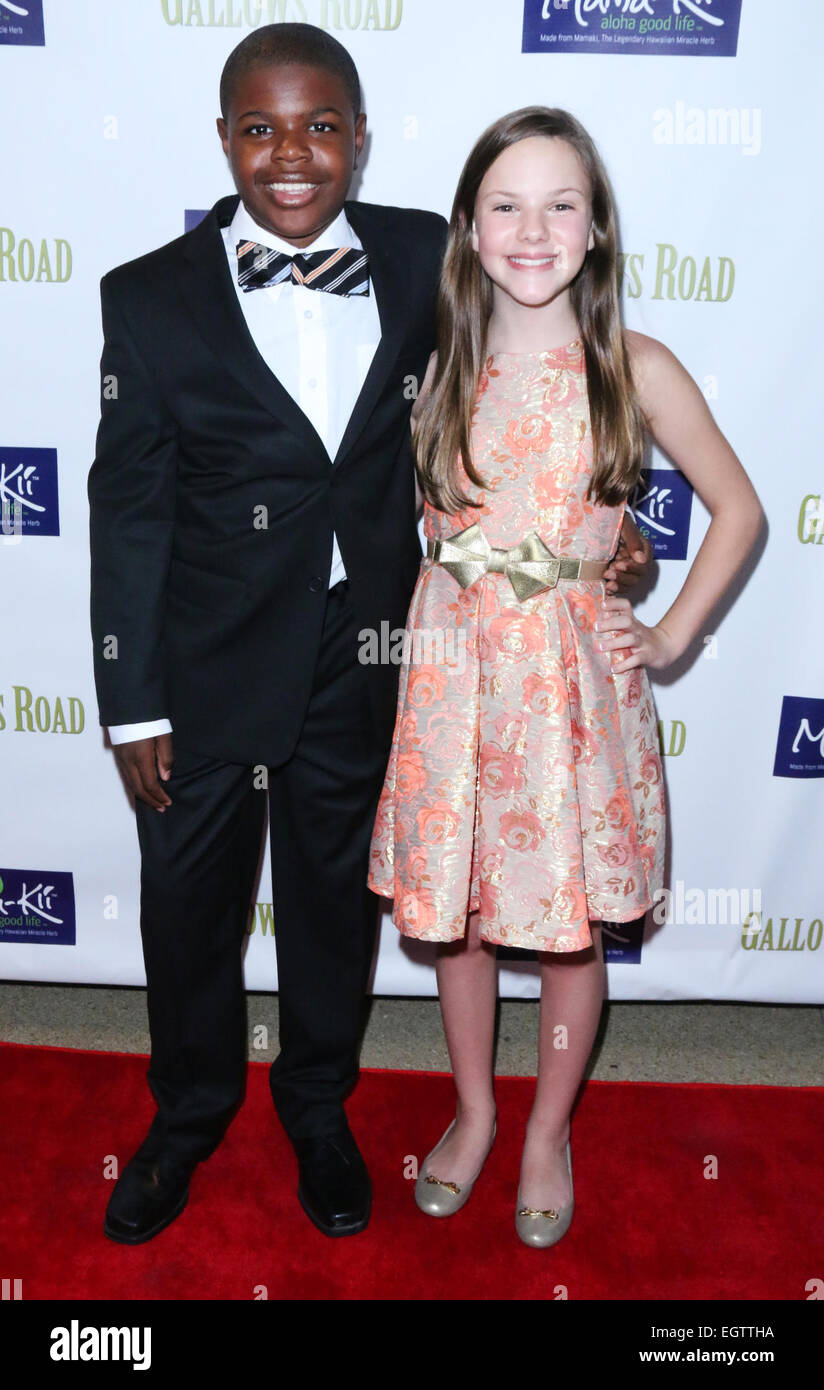 Potence Route'' Premiere : Isaac Smith,Megan Dalby Où : North Hollywood, California, United States Quand : 27 août 2014 Banque D'Images