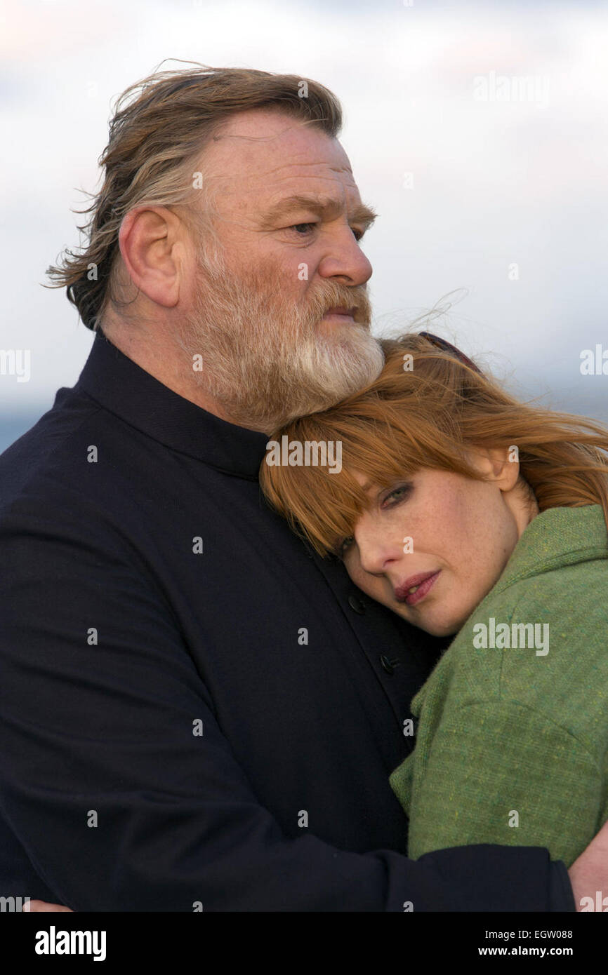 Calvaire est un film irlandais de 2014 Écrit et réalisé par John Michael McDonagh. Le film stars Brendan Gleeson, Chris O'Dowd, Kelly Reilly, Aidan Gillen, Dylan Moran et Isaach de Bankolé Banque D'Images