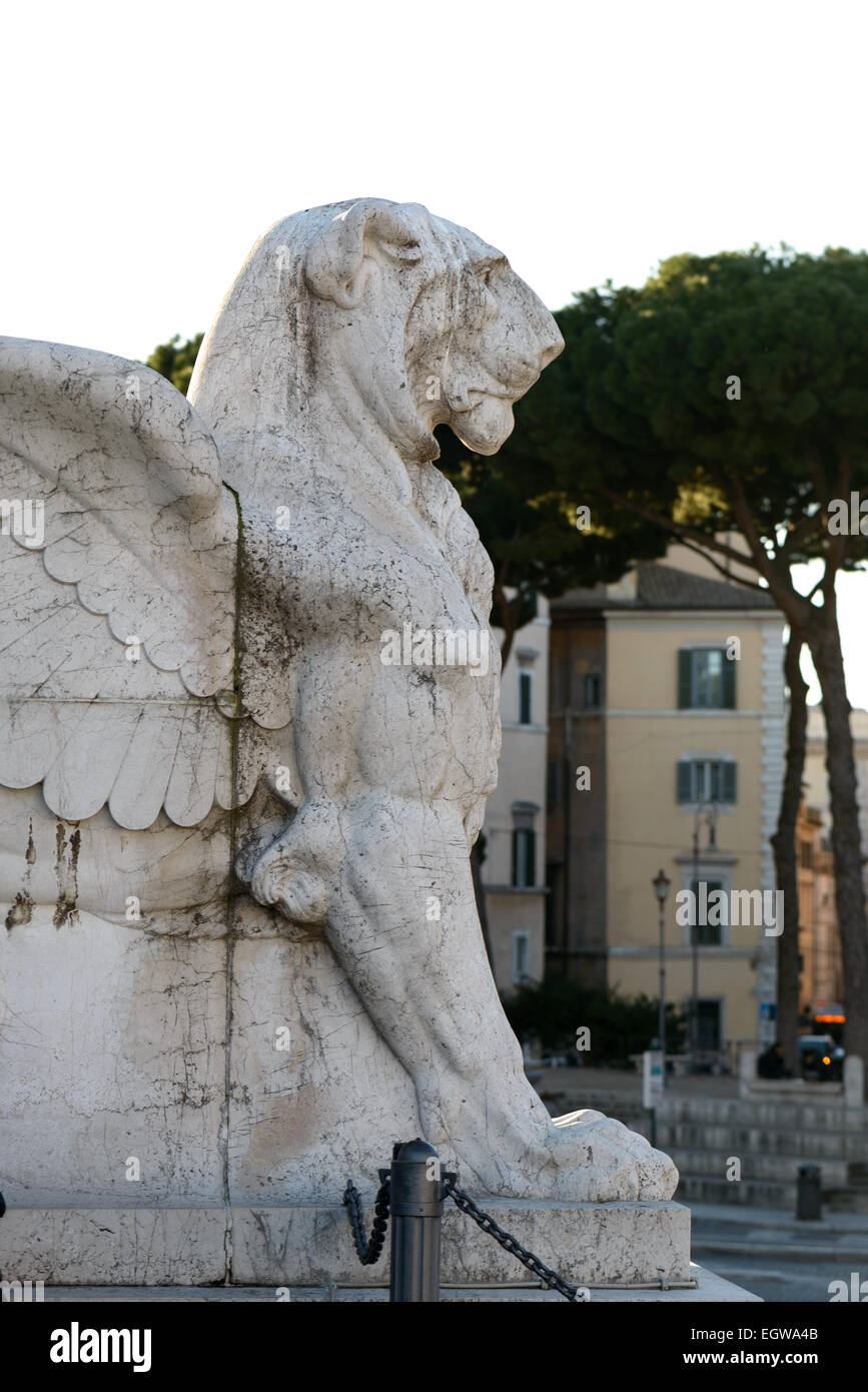 L'Altare della Patria monument appelé victoriano ou vittoriano, à Rome Italie Banque D'Images