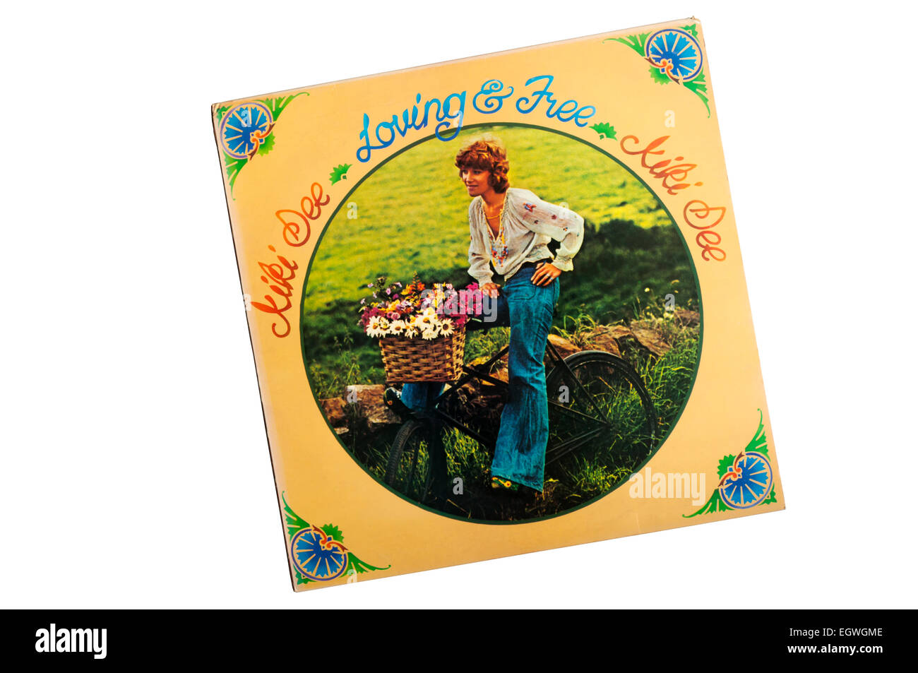 Aimer & Free était le 3ème album du chanteur anglais Kiki Dee publié en 1973 sur le label de fusée. Banque D'Images