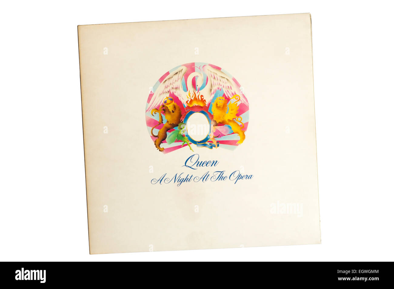 Une nuit à l'Opéra est le quatrième album du groupe de rock britannique Queen, sorti en novembre 1975. Banque D'Images