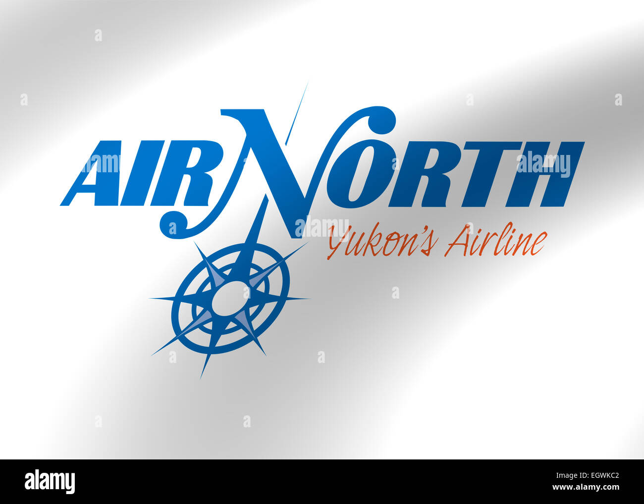 - Air North Yukon's Airline logo emblème drapeau symbole Banque D'Images