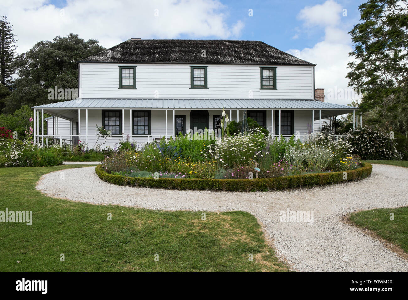 La Maison de la Mission à Kerikeri en Nouvelle-Zélande a été achevée en 1822 dans le cadre de l'Kerikeri Mission Station par la Mission de l'Eglise Banque D'Images La Maison de la Mission à Kerikeri en Nouvelle-Zélande a été achevée en 1822 dans le cadre de l'Kerikeri Mission Station par la Mission de l'Eglise Banque D'Images