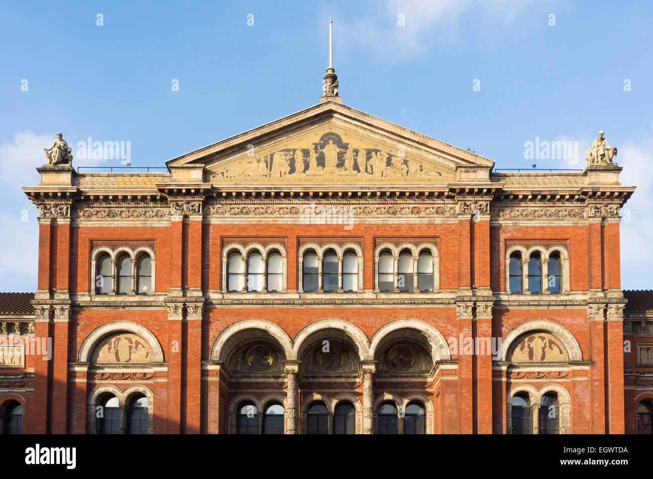 Victoria and Albert Museum, V&A, Londres, Angleterre, Royaume-Uni Banque D'Images