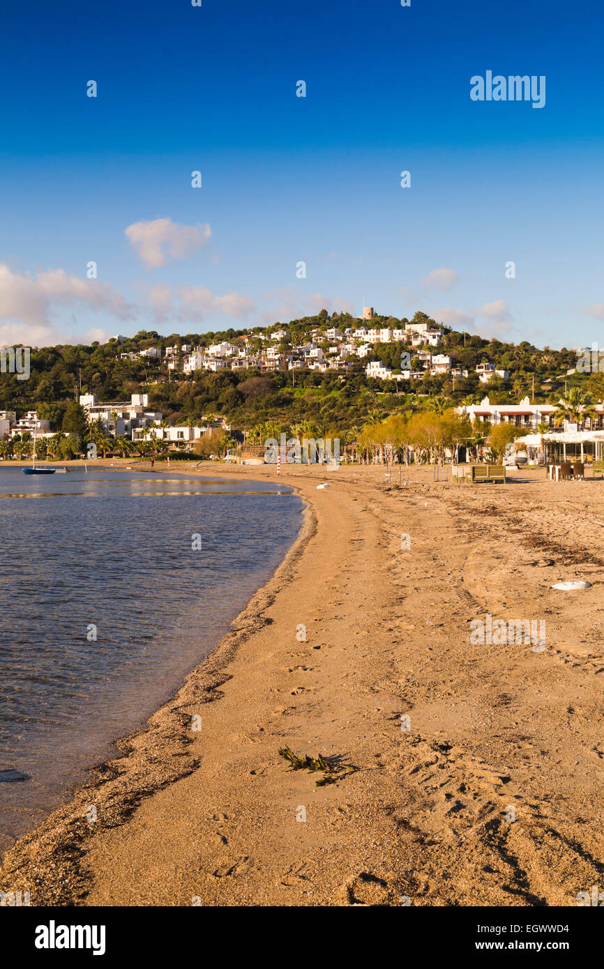 Bodrum, une destination d'été très populaire sur la côte égéenne de la Turquie, la Riviera turque Banque D'Images
