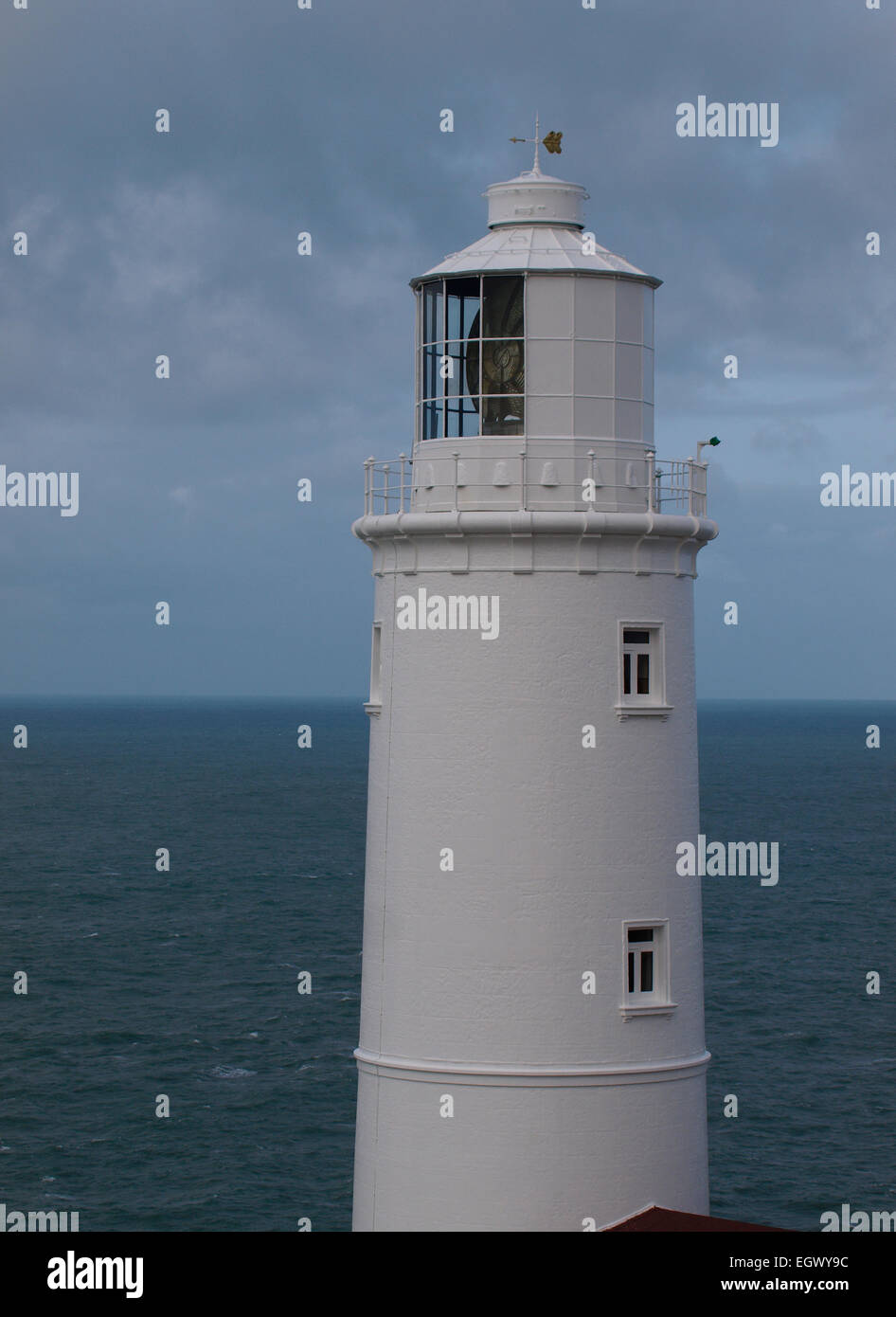 Trevose Head Lighthouse, Cornwall, UK Banque D'Images