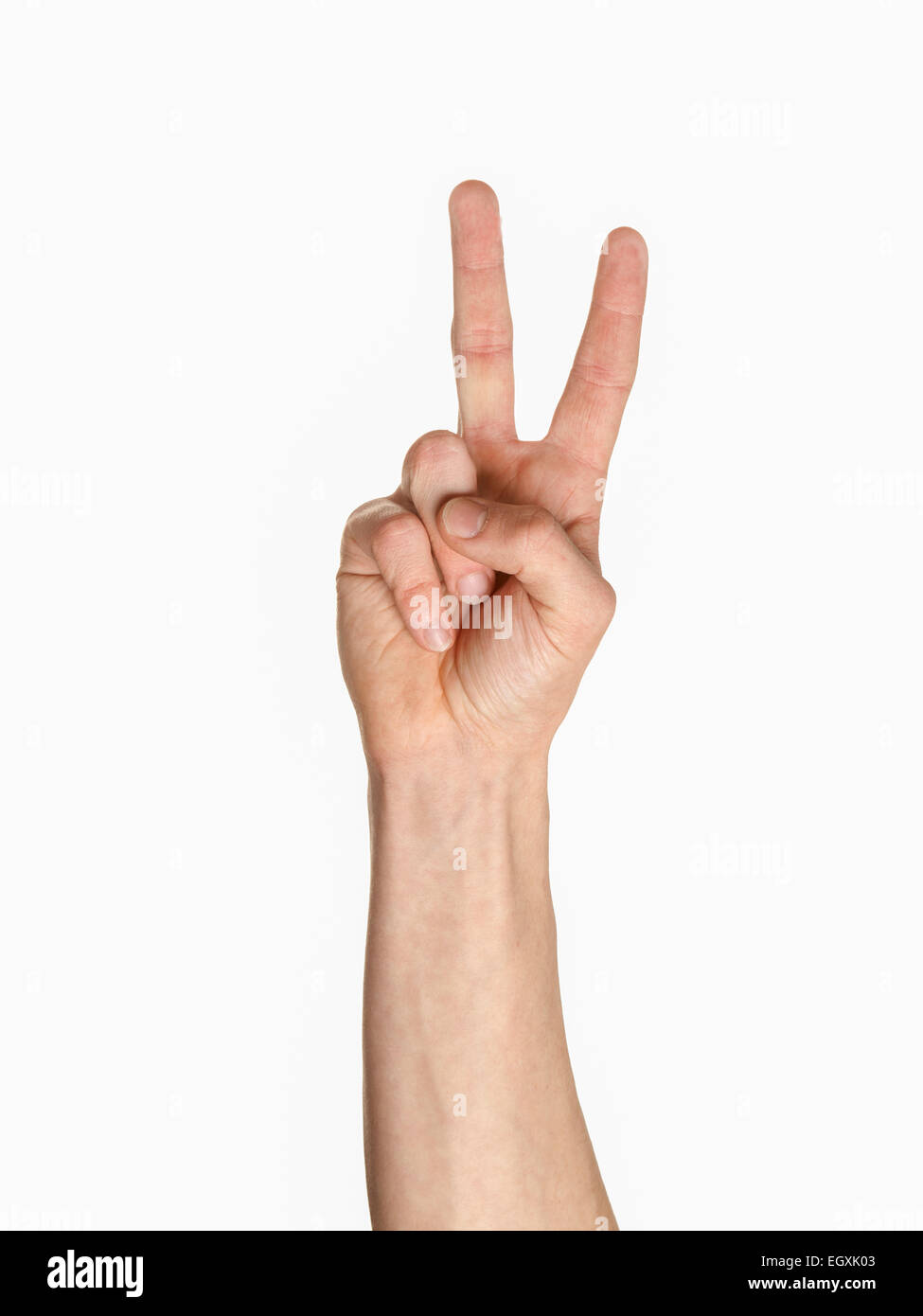 Notion de droit d'un signe de la paix. Banque D'Images