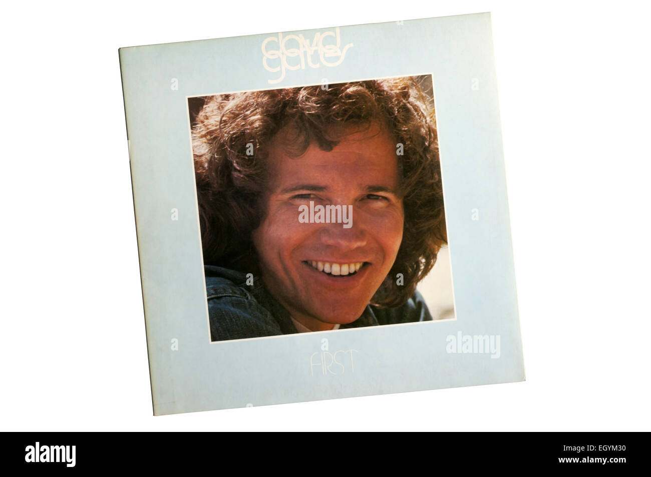 Première a été le premier album solo de David Gates de pain. Il a été publié en 1973. Banque D'Images