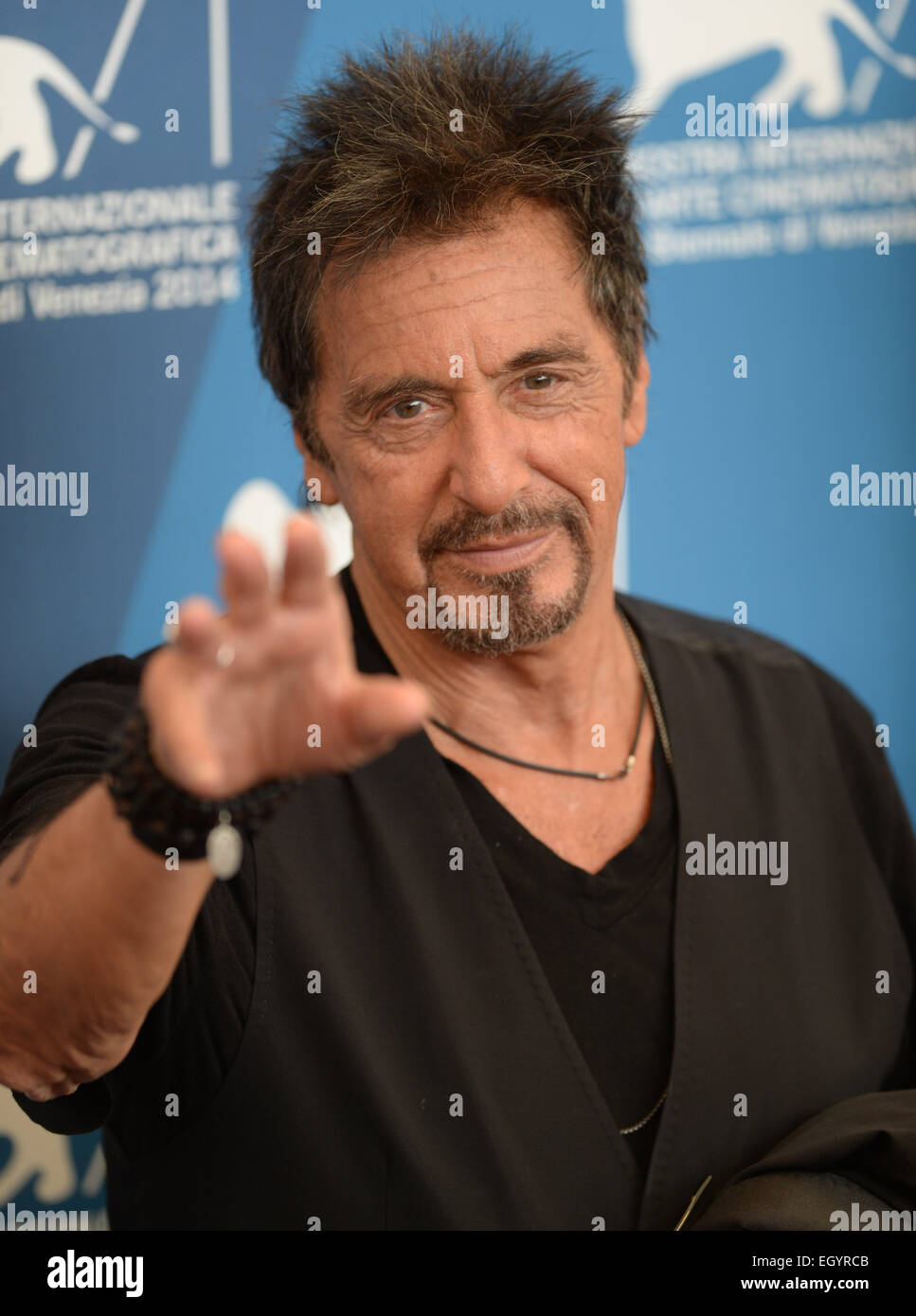 71e Festival International du Film de Venise - 'Manglehorn' - Photocall avec : Al Pacino Où : Venise, Italie Quand : 30 Jul 2014 Banque D'Images