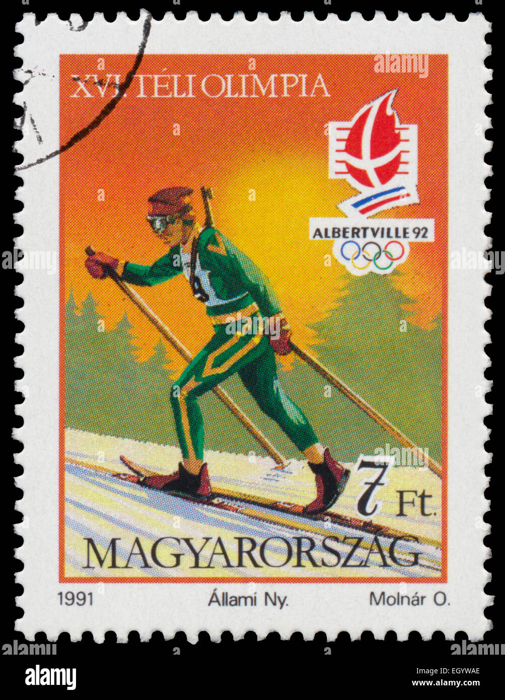 Bureau des jeux olympiques de 1992 Banque de photographies et d’images