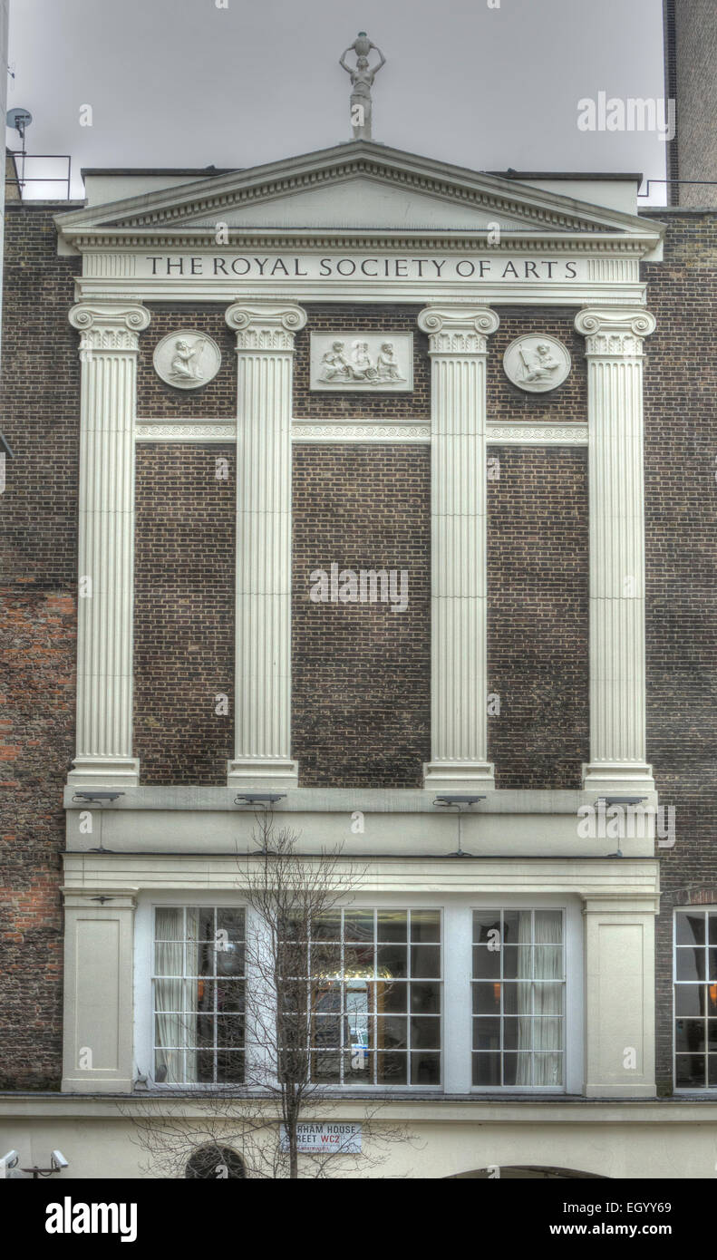 La Société royale des Arts de Londres Banque D'Images