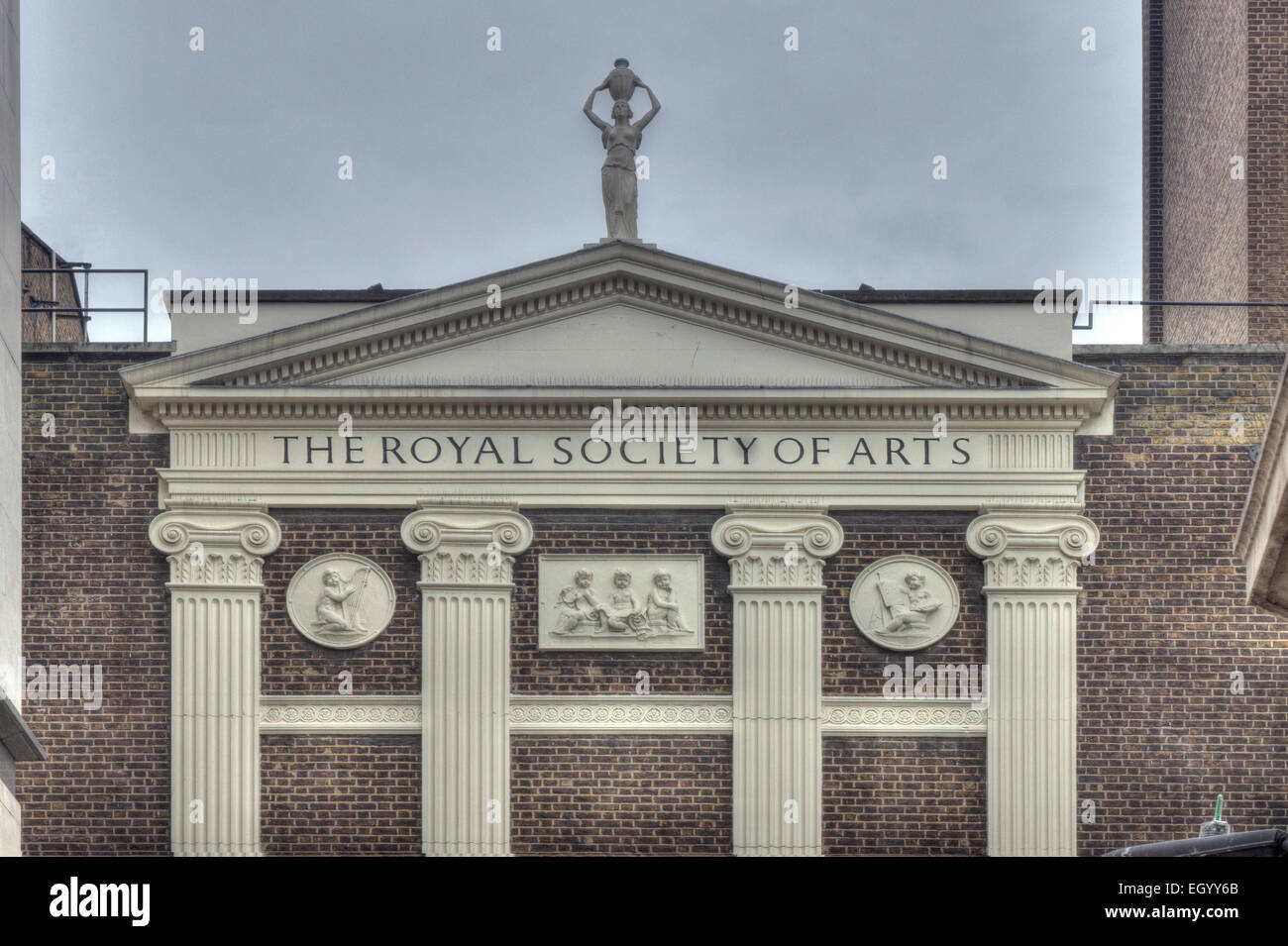 La Société royale des Arts de Londres Banque D'Images