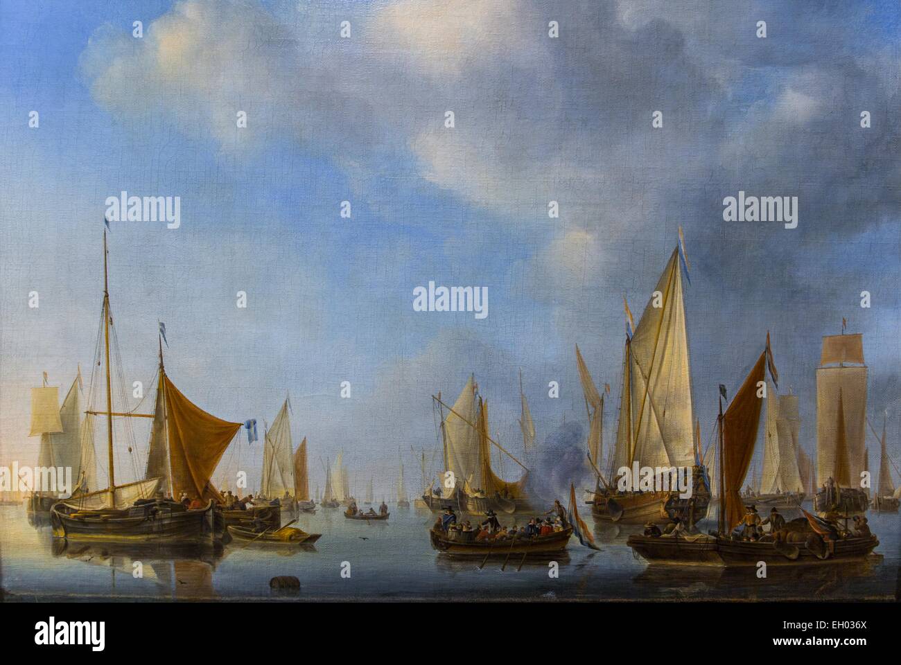 ActiveMuseum 0003301.jpg / Marin, la petite flotte 25/10/2013 - 17e siècle / Collection / Musée actif Banque D'Images