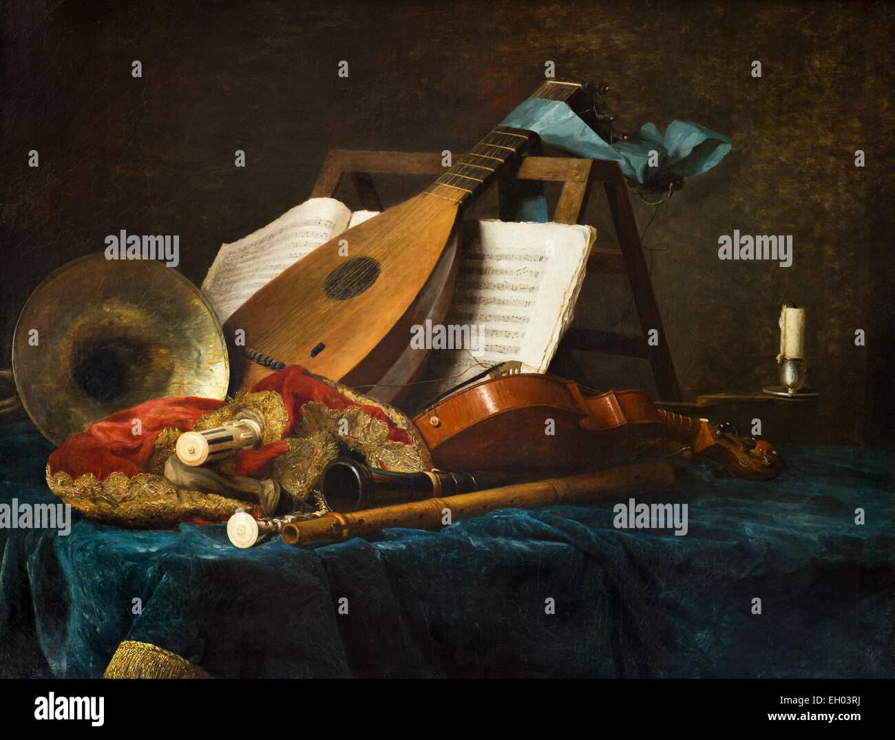 ActiveMuseum 0003361.jpg / Musical Instruments 25/09/2013 - 18e siècle / Collection / Musée actif Banque D'Images